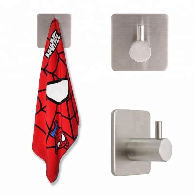 China Bedroom Sustainable Wall Bathroom Robe Single Hook for sale