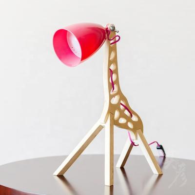 China China Factory Direct Sale Night Light Animal Shaped Wooden Toys For Kids Small Table Lamp for sale