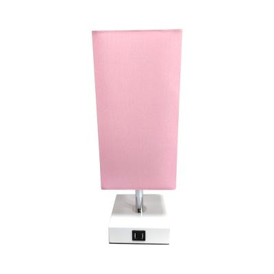 China Hot Selling Elegant Rechargeable Dimmable Bed Side Fabric Table Lamp Romantic Home Decor Hotel Light Hotel Table Lamp for sale