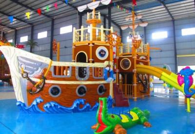 China Wässern Sie Park-Spielgeräte/Vergnügungspark-Piraten-im Freien kleine Wasserrutsche zu verkaufen