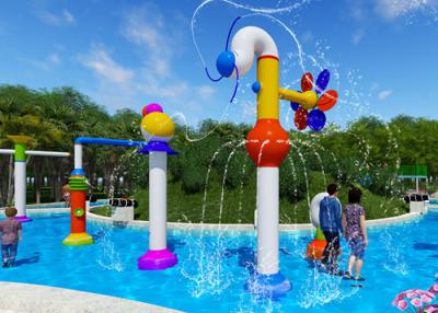 China Summer Water Park Equipment , Indoor Water Play Equipment Updated Design for sale