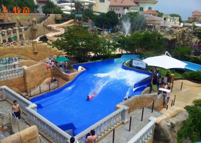 China Attractive Water Wave Pool Water Park Equipment Flowrider Surfing Skateboard Simulator for sale