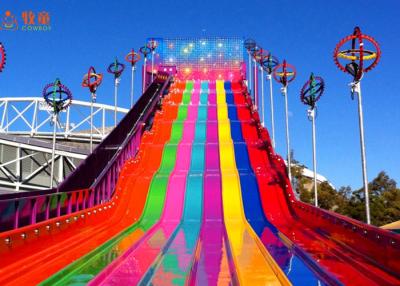 China Funny And Exciting High Speed Slide ,  Fiberglass Water Slide Customized Color for sale