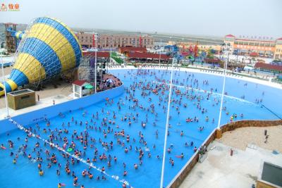 China PLC Control Outdoor Big Water Amusement Park Wave Pool Equipment Blower Type for sale