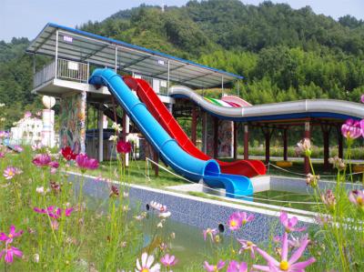 China Kinder leiten Wasserrutsche, Wasser-Park-Dia kundengebundene Farbe 7.5kW/Dia-Energie zu verkaufen