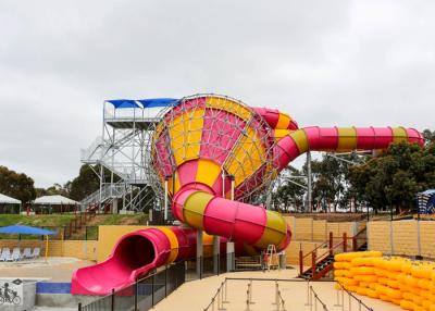 China Mittlere Tornado-Wasserrutsche-kommerzielle extreme Wasserrutsche für gigantischen Wasserpark zu verkaufen