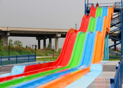 China Safe High Speed Slide / Big Water Slides Fiberglass Reinforced Plastics Material for sale