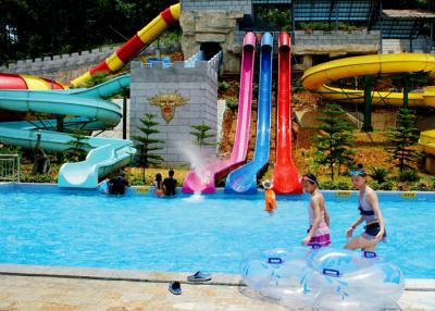 China Vergnügungspark-Rohr-Wasserrutsche/Spaß-Wasserrutsche-Antiverblassen mit UV zu verkaufen