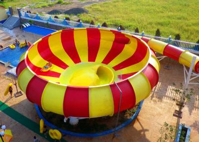 China 26X40M Size Toilet Bowl Water Slide Custom Color For Amusement Water Park for sale