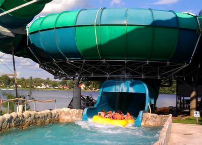 China Gewundene Raum-Schüssel-Wasserrutsche/lustige Wasser-Park-Spielplatzgeräte zu verkaufen