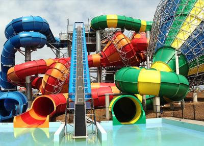 China Enclosed Funny Adult Water Slide , Water Playground Equipment With Low Cost for sale