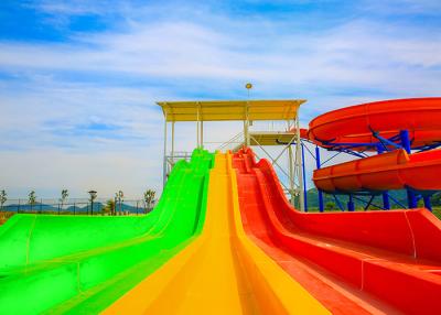 China Professional Design High Speed Slide Water Park Equipment With Multi Color for sale