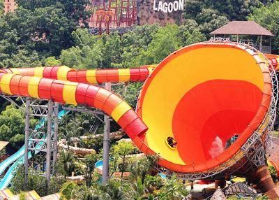 China Giant Howlin Tornado Water Slide 90 KW Power Rafts Vehicle Water Supply 960M³/H for sale