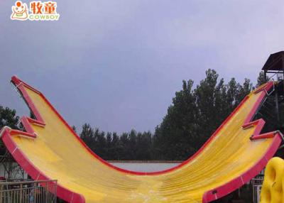 China Amusement Water Park Fiberglass Water Slide Smooth Corrosion Resistance for sale