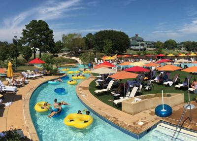 China Fiberglas-materielle Familien-fauler Flusswasser-Park mit 1-jähriger Garantie zu verkaufen