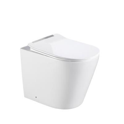 China Modern High Quality Modern Wall Hung Tankless Toilet For Bathroom for sale