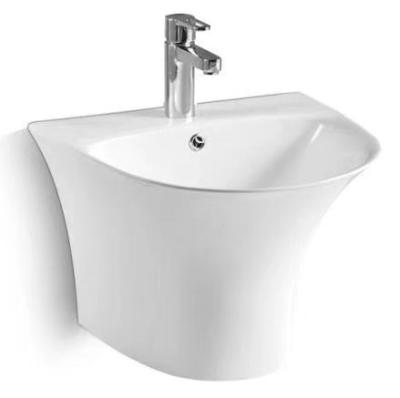 China The modern new design sanitary and modern style wall mounted ceramic bathroon the washbasin for sale