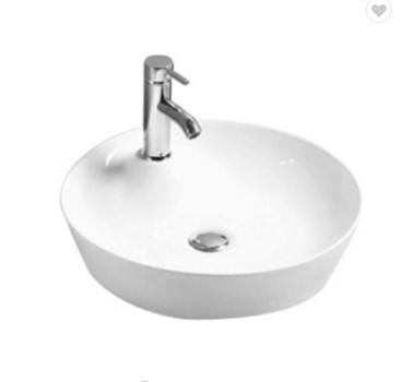 China Art Basin One Piece Modern Portable Modern Hair Washing Pedestal Ceramic Basin for sale