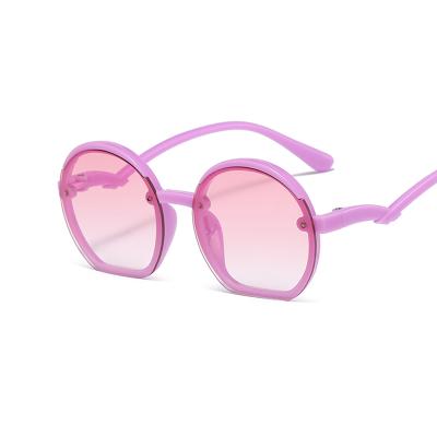 China New Fashion Sunglasses KADIMA Eyewear 18821 Fashion Round Baby UV400 Outdoor Sunglasses Cute Children's Sunglasses for sale