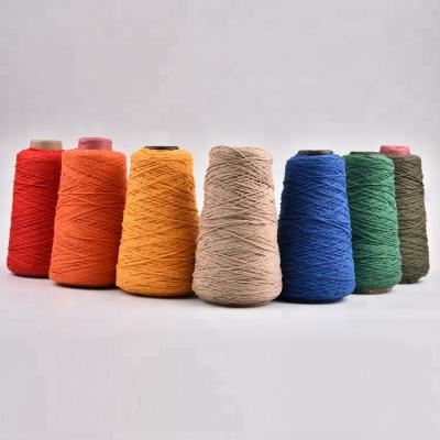 China Recycled Multiply Yarn Ne6/5, Ne12/9 OE Recycled Yarn For Handmade Carpet / Blankets, Tufted Carpet Yarn for sale