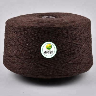 China Super Bulky Bernet Baby Blanket Yarn Recycled Brown Yarn For Baby Blankets Soft Teal for sale