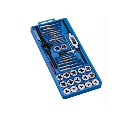 China For Steel Screw Aluminum Thread Tapping And Cutting Faster And Easier Operation 40 Metric Piece Tap And Die Set for sale