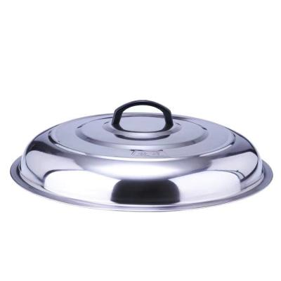 China Metal 410 Stainless Steel Pot Cover Large With Thick Cover 44-93cm for sale