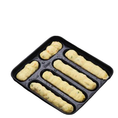 China Viable the production of 304 stainless steel DIY hot dog with a LID mold sausage baking mold for sale