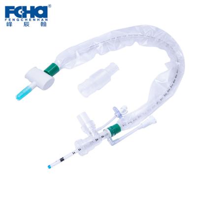 China Professional PVC Supplier 24 Hours Disposable Medical PVC Y Type Closed Suction Tube for sale