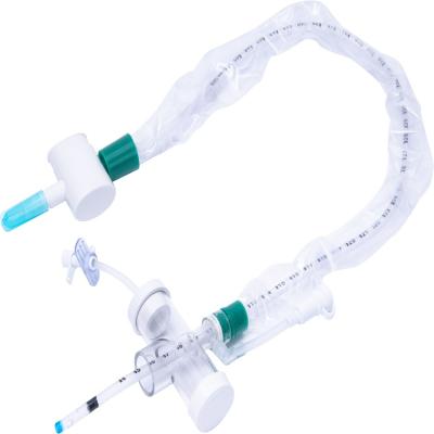 China PVC Closed 24 Hour Respiratory Suction Closed System Catheter All Size for sale