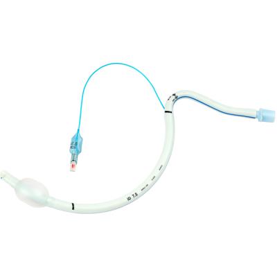 China PVC Nasal Reinforced Intubation Silicone Endotracheal Tube With Uncuffed Stylet for sale