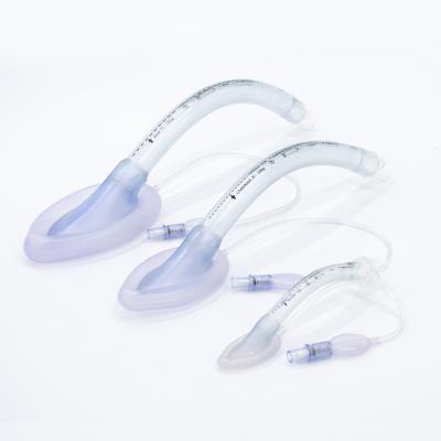 China High Quality Medical Grade Disposable Silicone Mask Laryngeal Aids Clear Airway for sale