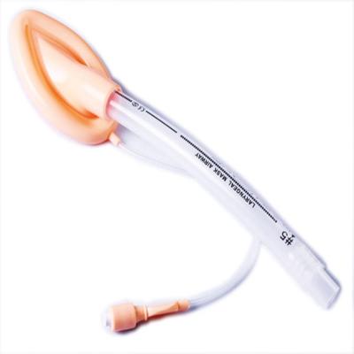 China Medical Grade Silicone Porcelain Manufacture PVC Mask Surgical Standard Reusable Laryngeal Airway for sale