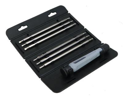 China Plastic SBTools 12 In 1 Interchangeable 7Pc H4 x 120L Bit Set With Magnetic Function for sale