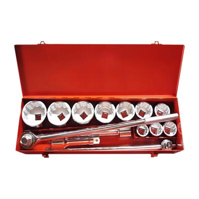 China Loosening / Fastening Nuts CRV Steel 15 Pcs Socket Wrench Tool Kit For Loosening / Fastening Socket for sale