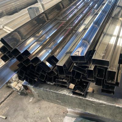 China Building Manufacturer Stainless Steel 201 304 316 Bright Outdoor Square Rectangular Tube Pipe for sale