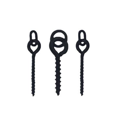 China Lead Lock Pin Screw Carp Border European Round Oval Slim Black Outdoor Fishing Tackle Accessories Supplies for sale