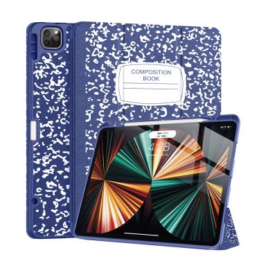 China iPad Pro 12.9 Inch Customize Color Printing Process PU Leather Tablet Case For Ipad Series for sale