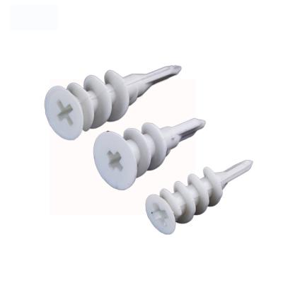 China PE Wholesale 10-15mm Insulation Expansion Anchor Fixed Furniture Screws for sale