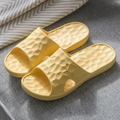 China Fashion Trend 2022 Soft Home Slippers PVC Lightweighting Funny Slippers EVA Slides House Slippers Adult Summer Water Couple for sale