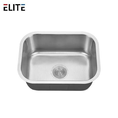 China Without Faucet Good Quality Undermounted Metal Small Comercial Hot Selling Kitchen Sink for sale