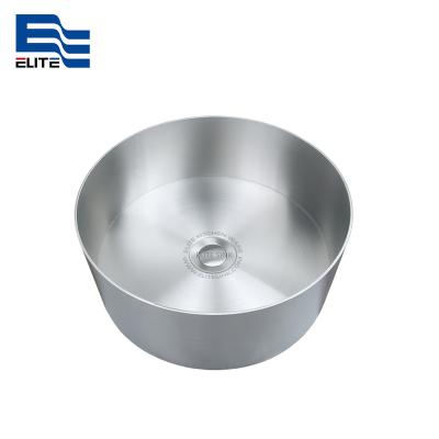 China Without Faucet Round Stainless Steel Basin Bathroom Sink 320x320mm for sale