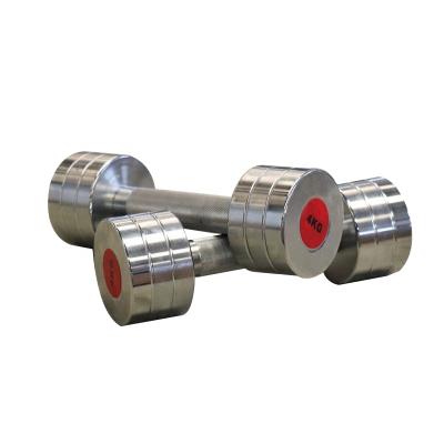 China Easy to use solid cast steel dumbbell capable of exercising and improving physical quality for sale