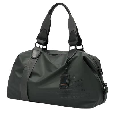 China Business Black PU Travel Fitness Bag For Both Men And Women for sale