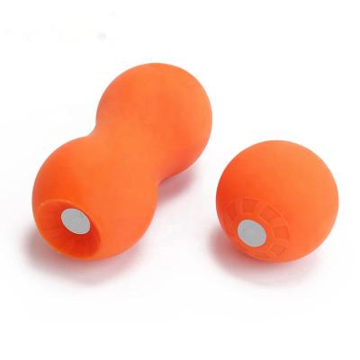 China High Quality Finger Silicone Relaxation Back Muscle Massager Orange Ball for sale