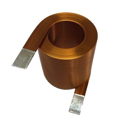 China Air Coil With Flat Copper Wire Can Be Customized With Flat Wire Of Different Size for sale