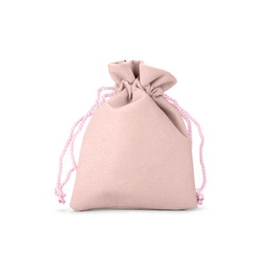 China Custom Logo Jewelry Drawstring Gift Envelope Jewelry Bag String Jewelry Pouch Handmade Wholesale for sale