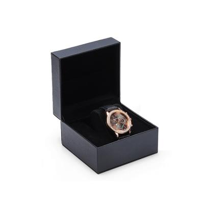 China Wholesale Leather Customized Durable Logo Luxury Watch Box Case Packaging Watch Gift Box for sale