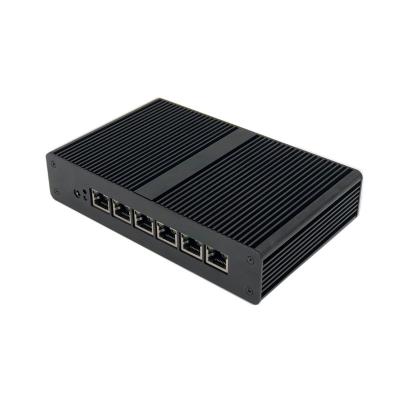 China Aluminum alloy customized industrial pc 3965U cpu mini industrial fanless rack pc amd dc 12V 5A for sale