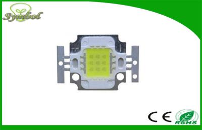 China 6000K 10W Epistar High powered LEDs 100 - 140LM/W 9-50V RA80 for sale